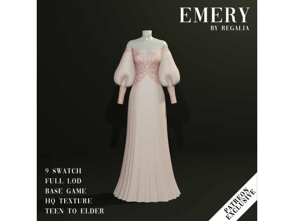 Mix Emery by Regalia - The Sims 4 Custom Content
