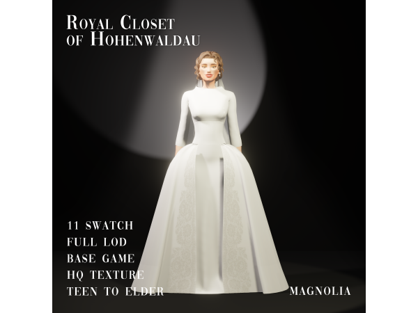 Mix ROYAL CLOSET OF HOHENWALDAU by simsregalia - The Sims 4 Custom Content