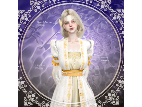 Alpha Medea Psyche Set by hellodino - The Sims 4 Custom Content