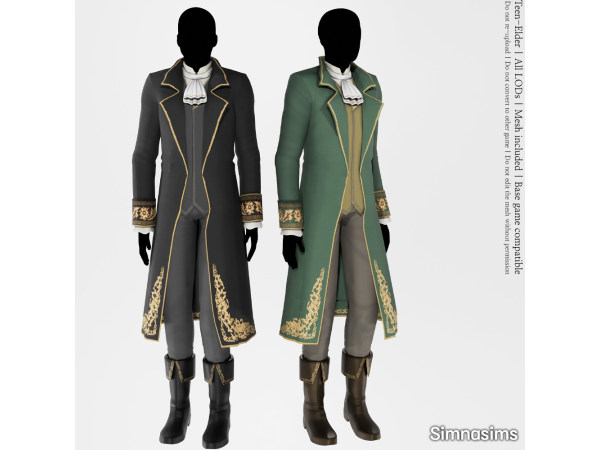 Maxis Match Fantasy Scholar Outfit by simnasimsworld - The Sims 4 Custom Content