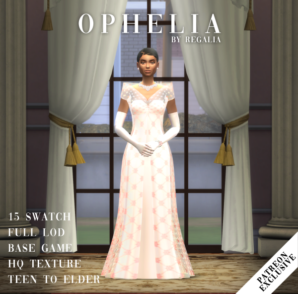 Maxis Match Ophelia by simsfinds - The Sims 4 Custom Content