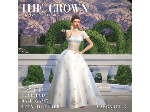 Maxis Match THE CROWN SET RegaliaXRoyaltyTrait - The Sims 4 Custom Content