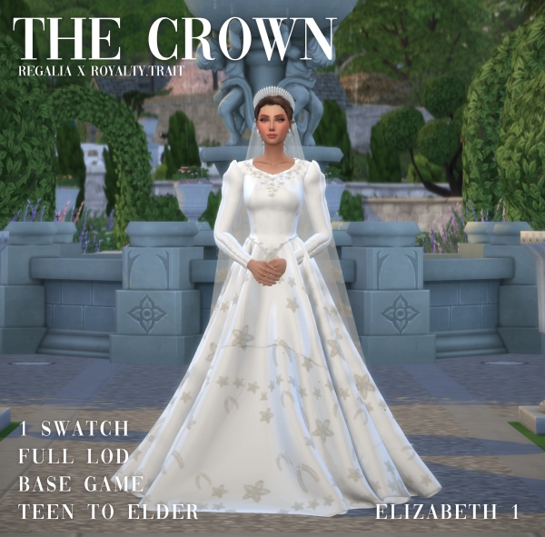 Maxis Match THE CROWN SET RegaliaXRoyaltyTrait by simsfinds - The Sims 4 Custom Content