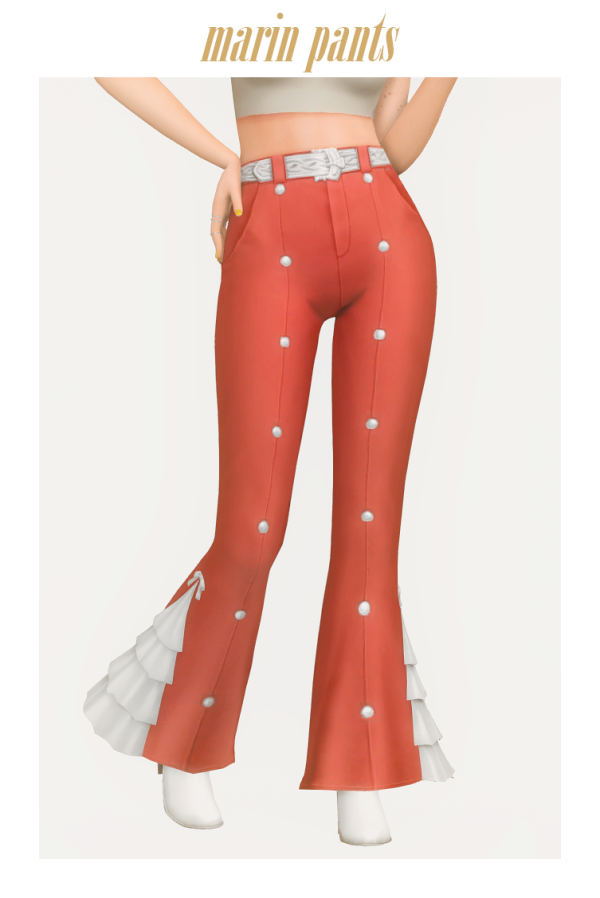 Maxis Match elegance pants by simsfinds - The Sims 4 Custom Content