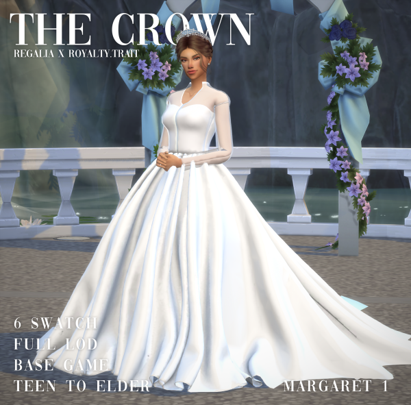 Maxis Match THE CROWN SET RegaliaXRoyaltyTrait by simsfinds - The Sims 4 Custom Content