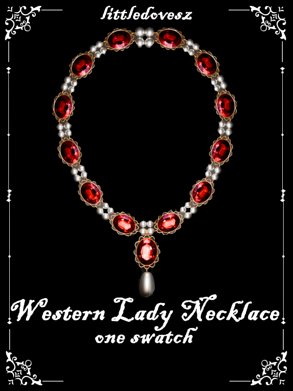 Alpha Western Lady Necklace by simsfinds - The Sims 4 Custom Content