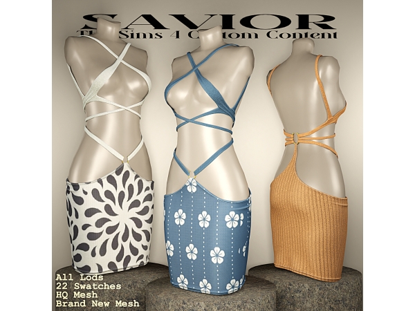 Alpha Svr_Monica Danik Outfit - The Sims 4 Custom Content