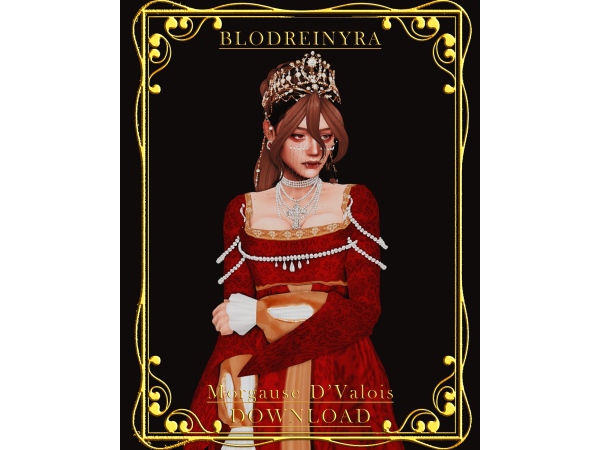 Mix Morgause D'Valois by blodreinyra - The Sims 4 Custom Content