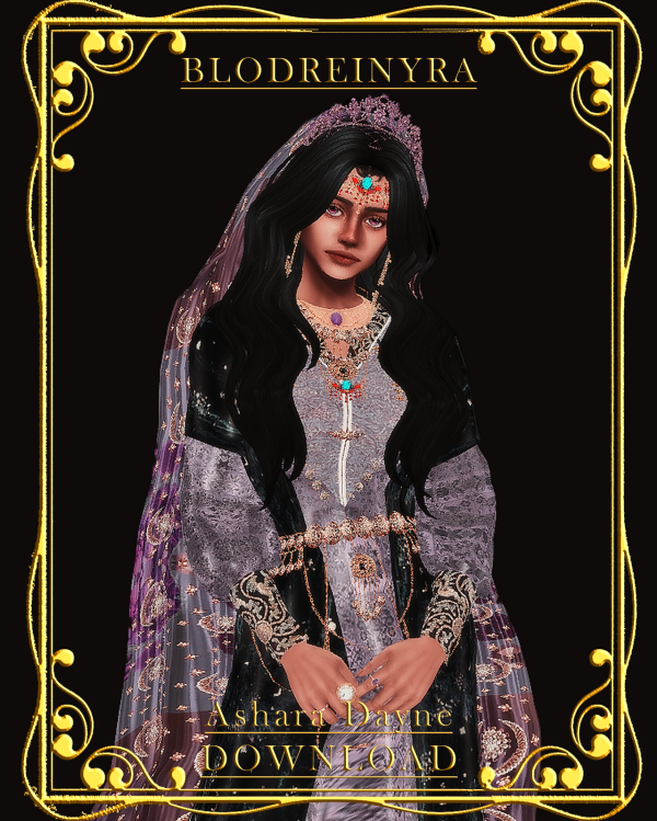 Mix Ashara Dayne (A Song of Ice and Fire) by simsfinds - The Sims 4 Custom Content