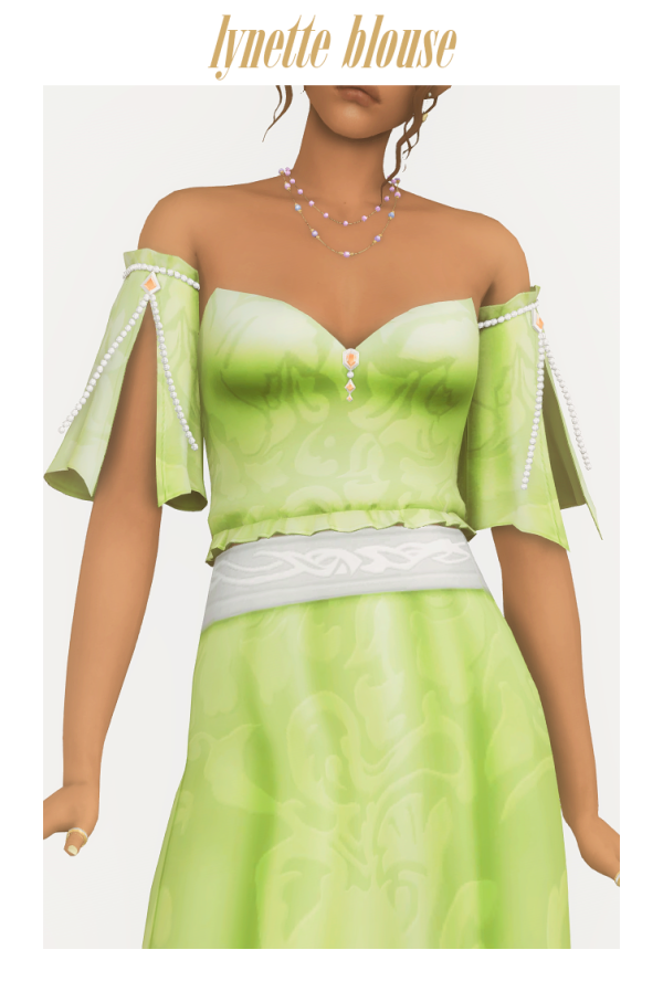 Maxis Match elegance top by simsfinds - The Sims 4 Custom Content