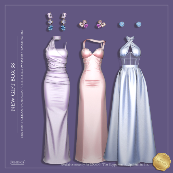 Alpha [RIMINGS] NEW GIFT BOX 38 by simsfinds - The Sims 4 Custom Content