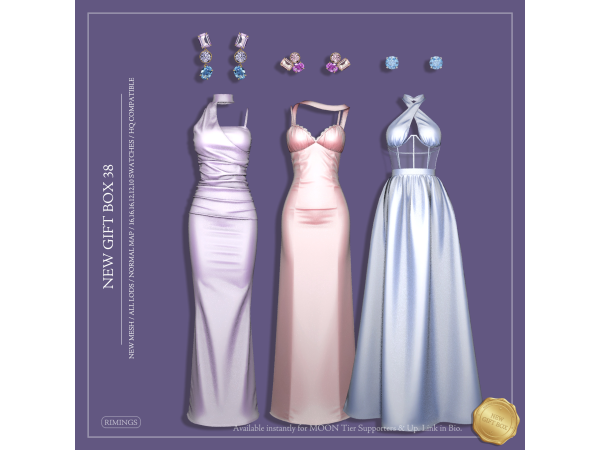 Alpha [RIMINGS] NEW GIFT BOX 38 - The Sims 4 Custom Content