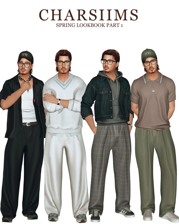 Mix Spring Lookbook Part 1 by simsfinds - The Sims 4 Custom Content