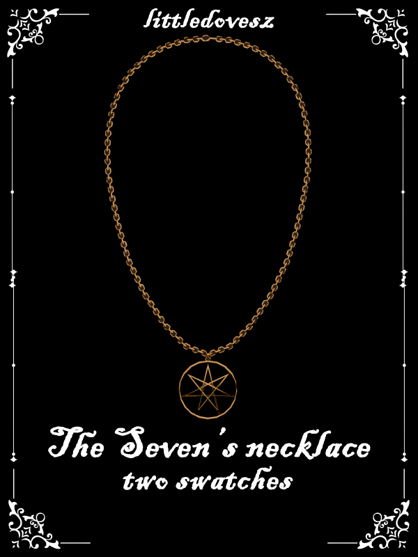 Alpha The Sevens Necklace by simsfinds - The Sims 4 Custom Content