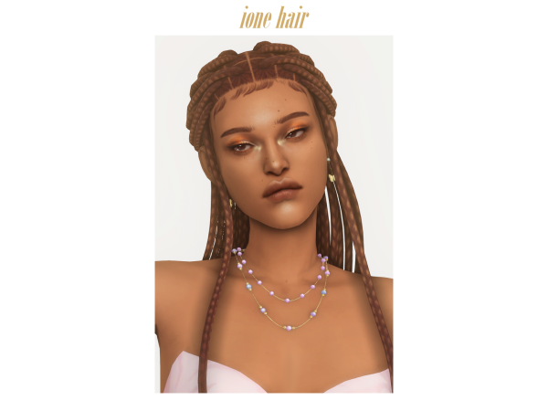 Maxis Match elegance hair by clumsyalien - The Sims 4 Custom Content