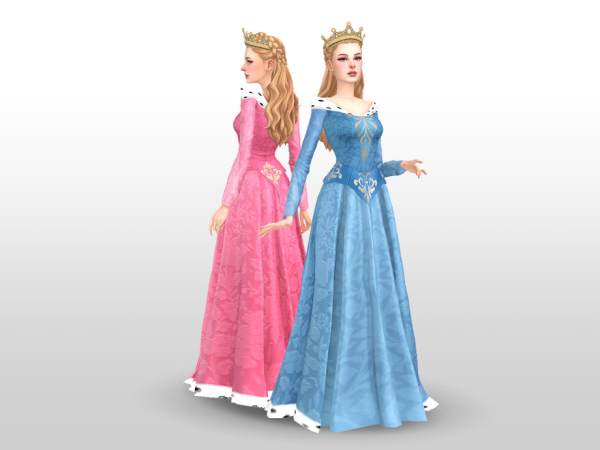 Alpha Once Upon A Dream A Sifix retexture by thefoggiestidea - The Sims 4 Custom Content