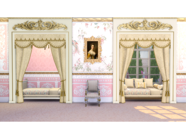 Mix ROYAL ALCOVE by modcollective - The Sims 4 Custom Content