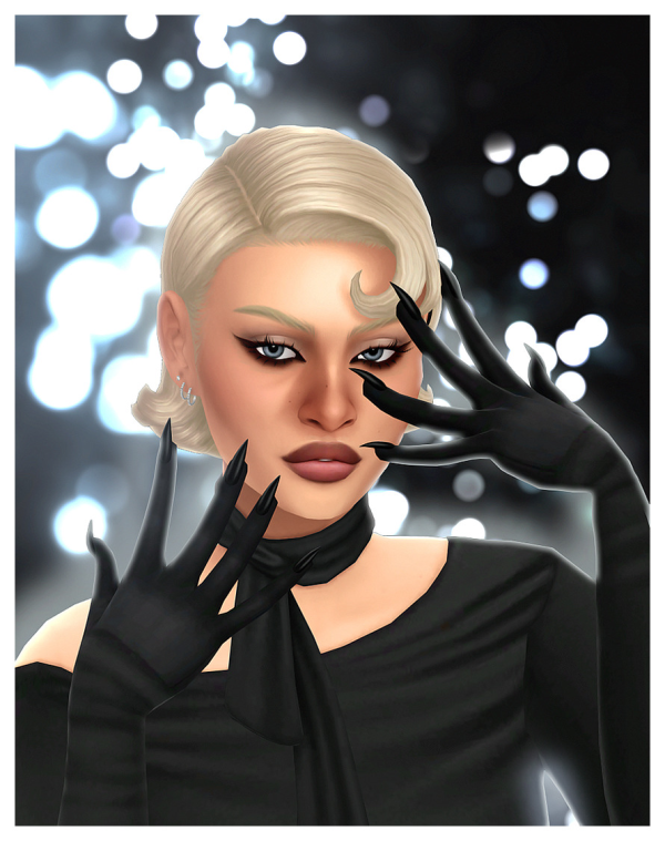 Maxis Match GOYANGI EYELINER by simsfinds - The Sims 4 Custom Content