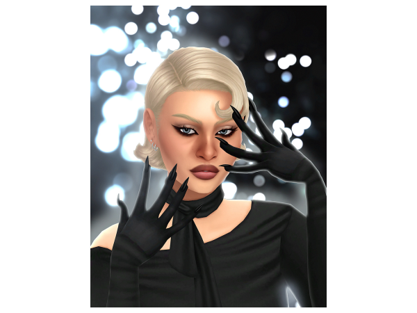 Maxis Match GOYANGI EYELINER by nibbyzor - The Sims 4 Custom Content