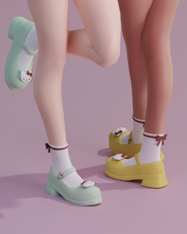 Mix Hello Mary Jane by simsfinds - The Sims 4 Custom Content