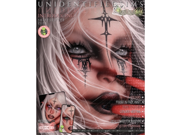 Mix Shapeshifter Eyes - The Sims 4 Custom Content