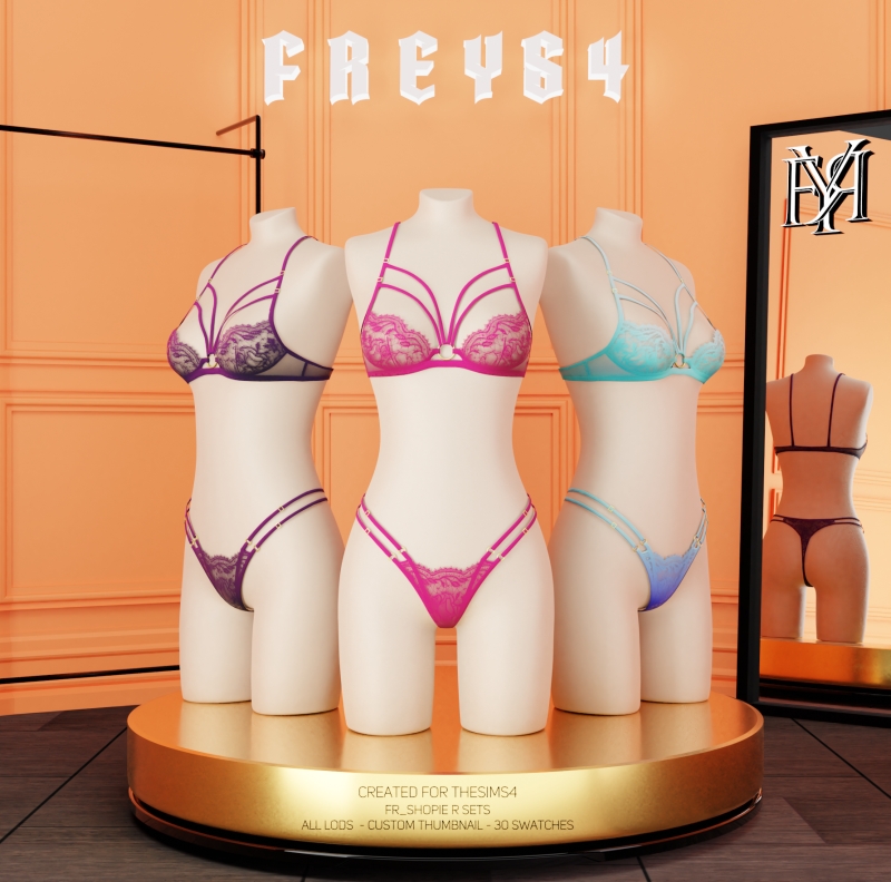 Alpha FR_Shopie R Sets by freys4 - The Sims 4 Custom Content