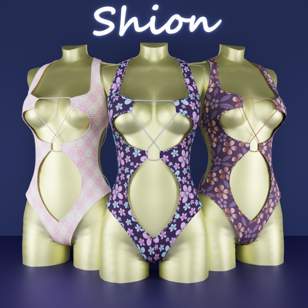 Alpha Shion Sabina Lingerie by shion_sims - The Sims 4 Custom Content