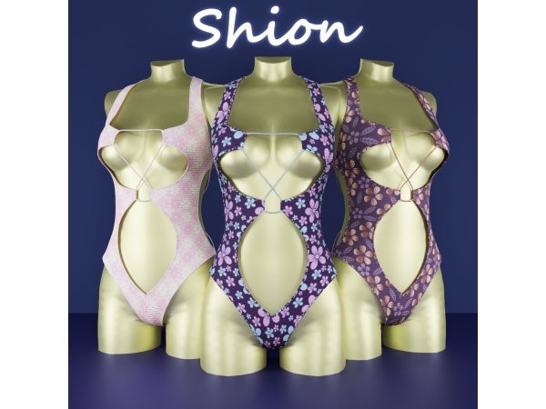 Alpha Shion Sabina Lingerie - The Sims 4 Custom Content