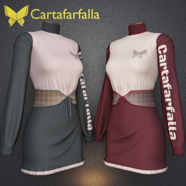 Alpha Cartafarfalla Lunette by cartafarfalla - The Sims 4 Custom Content