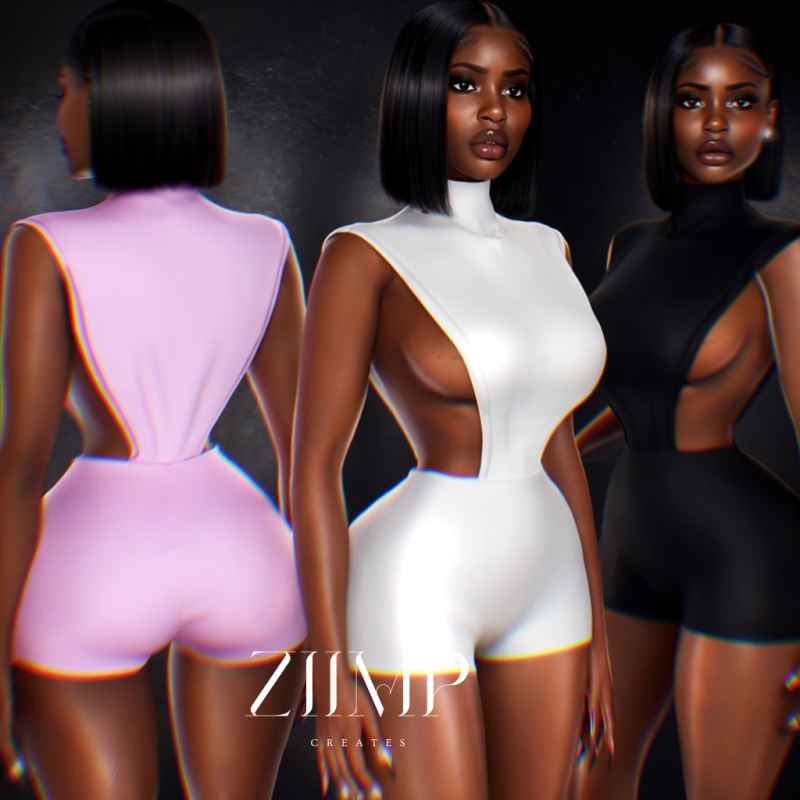 Alpha IT Girl by ziimp - The Sims 4 Custom Content