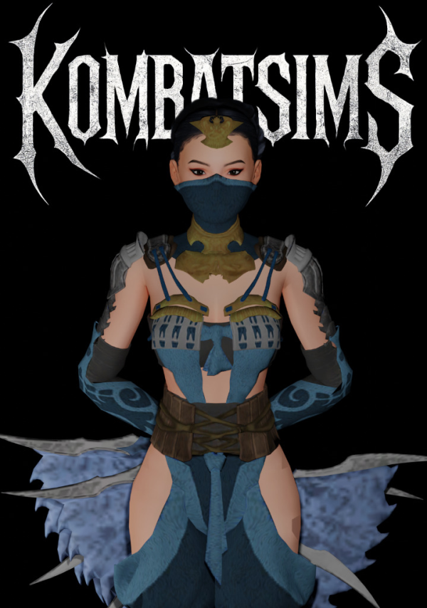 Mix ROYAL STORM MKX Kitana for - The Sims 4 Custom Content