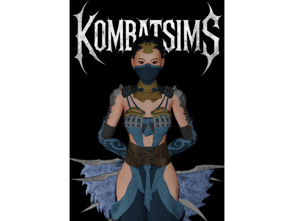 Mix ROYAL STORM MKX Kitana for - The Sims 4 Custom Content