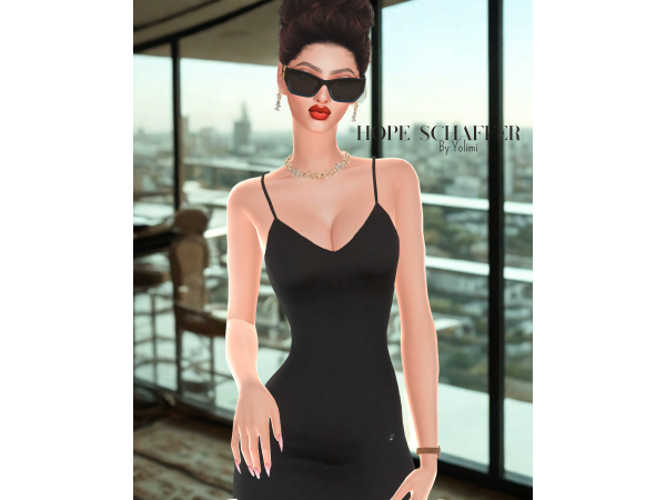 Alpha Old Money Beauty Luxury Socialite Sim High Fashion Look - The Sims 4 Custom Content