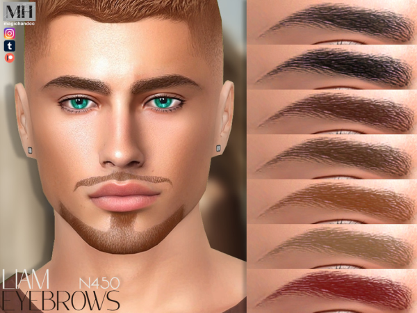 Liam Eyebrows N450