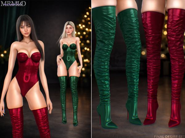 Alpha Final Desire Set - The Sims 4 Custom Content