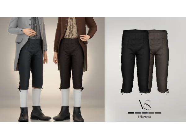 Alpha ROYALTY CHILD PANTS - The Sims 4 Custom Content