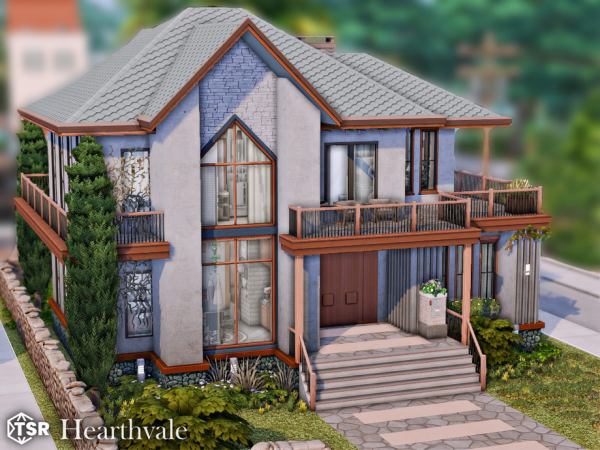 Maxis Match Hearthvale l noCC - The Sims 4 Custom Content