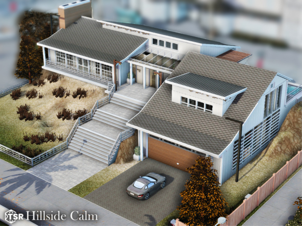 Maxis Match Hillside Calm l noCC - The Sims 4 Custom Content