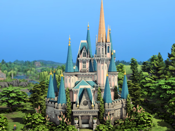 Cinderella's Castle by plumbobkingdom