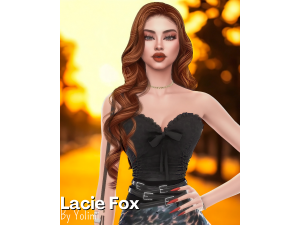 Alpha Lacie Fox Stunning Redhead Sim Free Sims 4 Download - The Sims 4 Custom Content