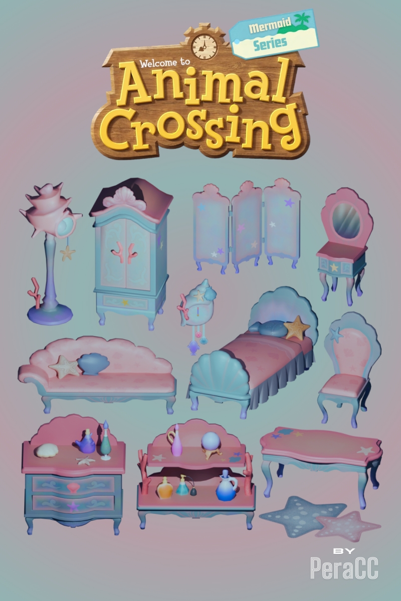 Maxis Match Mermaid Series by peracc - The Sims 4 Custom Content