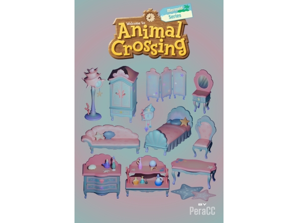 Maxis Match Mermaid Series - The Sims 4 Custom Content