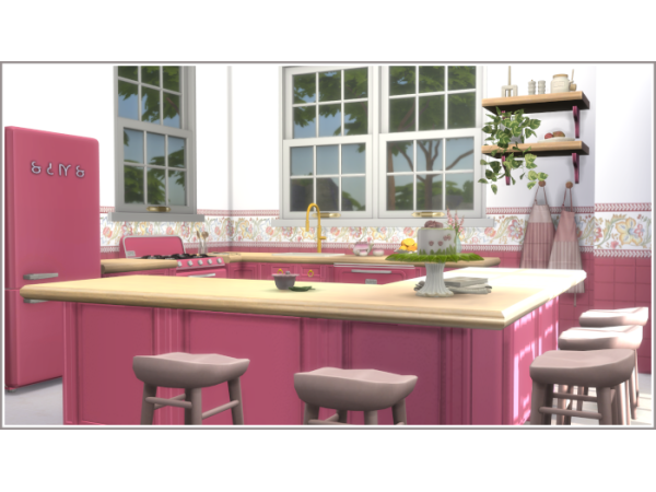 Maxis Match Nanou's Kitchen by philo - The Sims 4 Custom Content
