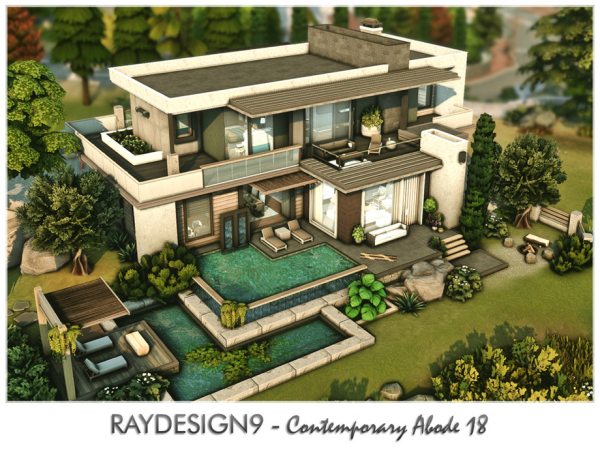 Maxis Match Contemporary Abode 18 by RayDesign9 - The Sims 4 Custom Content