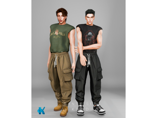 Alpha DANTE SET by kiinascenes - The Sims 4 Custom Content