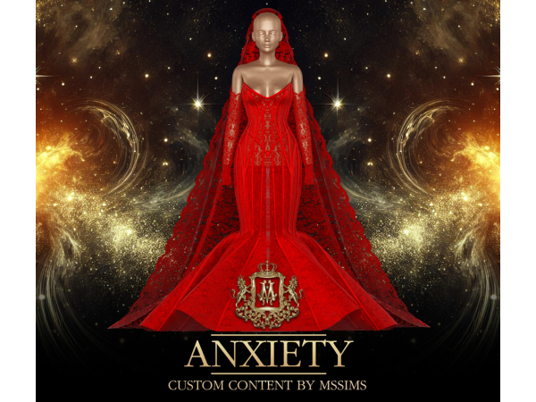 Alpha ANXIETY by Mssims4 - The Sims 4 Custom Content