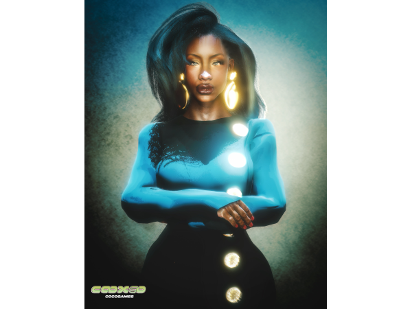 Alpha BLCK MidHaven KWN Edition by cocogames - The Sims 4 Custom Content