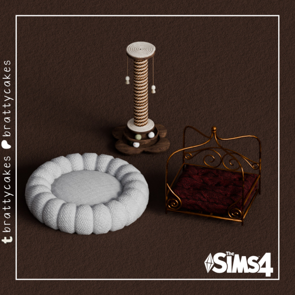 Alpha Pretty Pet Stuff by simsfinds - The Sims 4 Custom Content