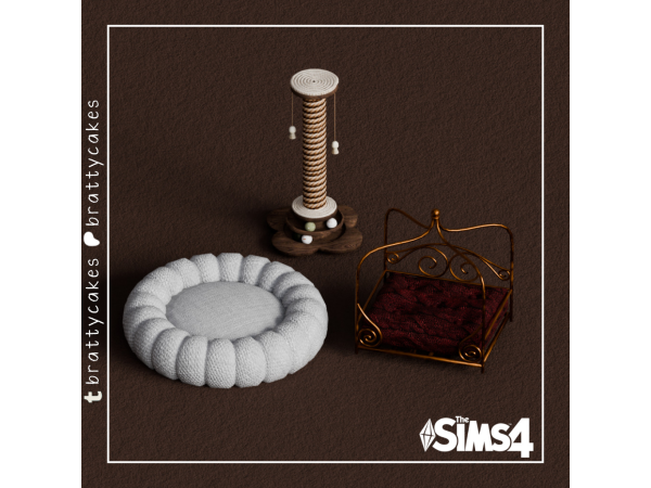 Alpha Pretty Pet Stuff by brattycakes - The Sims 4 Custom Content