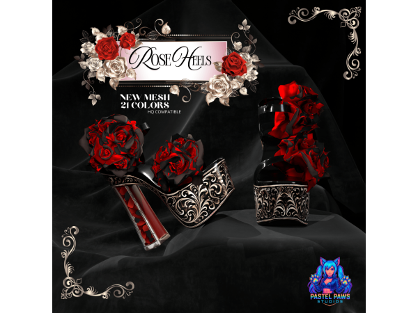 Alpha Rose Heals by PastelPaws - The Sims 4 Custom Content